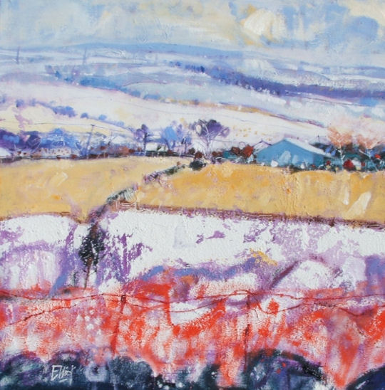 'Winter Farm by Beith' by artist Ian Elliot